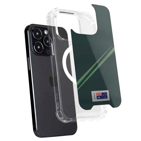 Australia Soccer Flag iPhone 16 Pro MagSafe Case